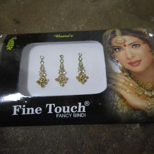Fine Touch Fancy Bindi 3 stickers 1808
